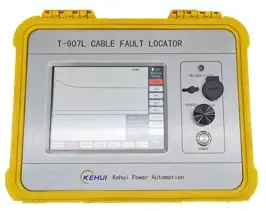 T-907L front panel with built-in touchscreen